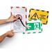 Durable DURAFRAME SECURITY Self-Adhesive Safety Sign White (Pack 2) - 4944132 10720DR