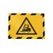 Durable DURAFRAME SECURITY Self-Adhesive Safety Sign Black (Pack 2) - 4944130 10727DR