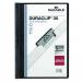 Durable Duraclip 30 Report File 3mm A4 Black (Pack 25) 220001 10740DR