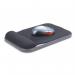 Kensington Height Adjustable Gel Mouse Pad Black - 57711 10758AC