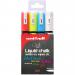 uni-ball Chalk Marker Bullet Tip Medium Assorted Colours (Pack 4) - 153528181 10802UB