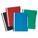 Durable Clear View Project Report File & Document Folder Extra Wide Format A4 Black (Pack 50) - 257001 10859DR