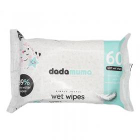 Dada Muma Baby Wipes (Pack 60) - DM1010 10863TC