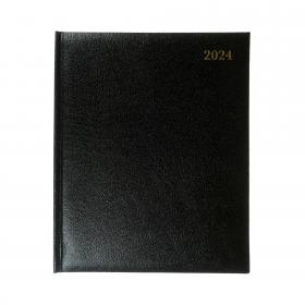 Collins QB7 Diary Week to View Appointments 2024 Black 819592 11017CS