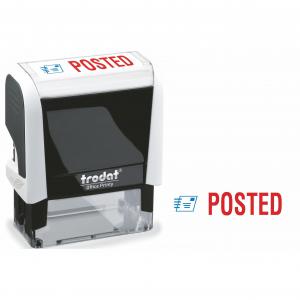 Photos - Other for retail Trodat Office Printy 4912 Self Inking Word Stamp POSTED 46x18mm 