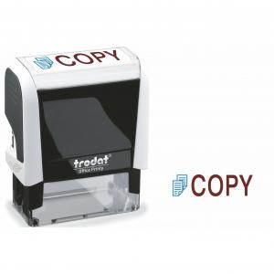 Photos - Other for retail Trodat Office Printy 4912 Self Inking Word Stamp COPY 46x18mm BlueRed 