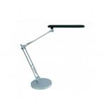 Alba Trek LED Desk Lamp Black and Silver LEDTREK N UK 11038AL