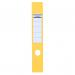 Durable Ordofix Lever Arch File Spine Label PVC 60x390mm Yellow (Pack 10) - 809004 11041DR