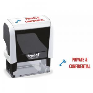 Photos - Other for retail Trodat Office Printy 4912 Self Inking Word Stamp PRIVATE AND 