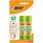 Bic Ecolutions Glue Stick Washable and Solvent Free 21g (Pack 2) - 9078342 11045BC