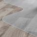 Floortex Floor Protection Mat Cleartex Advantagemat Phalate Free Vinyl For Hard Floors 120 x 90cm with Lip Transparent UFC129225LV 11056FL