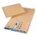 Vita Purely Packaging Green Bookwrap Peel and Seal 217x155x52mm Manilla (Pack 25 ) BWM02 11060BL