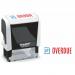 Trodat Office Printy 4912 Self Inking Word Stamp OVERDUE 46x18mm Blue/Red Ink 11079TD