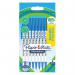 Paper Mate Kilometrico Ballpoint Pen Medium Point 1.0mm Blue 80% recycled Plastic (Pack 8) - 2187679 11080NR