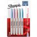 Sharpie Permanent Markers Mystic Gem Special Edition Fine Point Assorted Colours (Pack 5) 2157670 11136NR