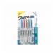 Sharpie Permanent Markers Mystic Gem Special Edition Fine Point Assorted Colours (Pack 5) 2157670 11136NR