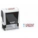 Trodat Office Printy 4912 Self Inking Word Stamp URGENT 46x18mm Blue/Red Ink - 77242 11142TD