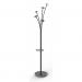 Alba Festival Coat Stand 5 Pegs Black - PMFEST N 11143AL