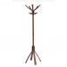 Alba Cafe Coat Stand 10 Pegs Dark Wood PMCAFE 11171AL