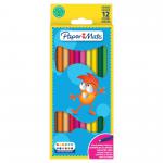 Paper Mate Childrens Colouring Pencils Pre-Sharpened Coloured Pencils Assorted Colours (Pack 12) 2166490 11171NR