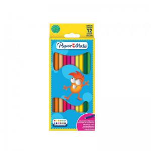 Paper Mate Childrens Colouring Pencils Pre-Sharpened Coloured Pencils