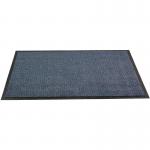 Doortex Advantagemat Dirt Trapping Mat for Indoor Use 100% Polypropylene Fibres Anti Slip Vinyl Backing 60 x 90cm Blue UFC46090DCBLV 11189FL