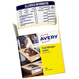 Avery Food Traceability Labels 98x40mm (Pack 300) - ETIHACCP.UK 11220AV