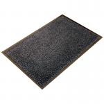 Doortex Ultimat Dirt Trapping Mat for Indoor Use 70% Micro 30% Polypropylene Fibres Rubber Vinyl Backing 120 x 180cm Grey UFC4120180ULTGR 11238FL