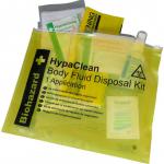 HypaClean Body Fluid Disposal Kit in A Wallet 1 Application - K418A 11241FA