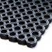 Floortex Doortex Heavy-duty Octomat Ring Rubber Entrance Mat For Outdoor Use (Made of Robust Rubber) 80x120cm Black - UFC481222OCBK 11252FL