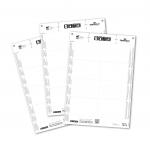 Durable BADGEMAKER Inserts 60x90mm Printable Name Badge Inserts White (Pack 160) - 145602 11258DR