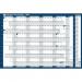 Sasco Compact Year Wall Planner 2024 Landscape Unmounted W610 x H405mm - 2410220 11276AC