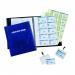 Durable Visitor Book 100 with 100 Badge Insert Refills 60x90mm 146365 11279DR