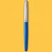 Parker Jotter Fountain Pen BlueStainless Steel Barrel Blue and Black Ink - 2096858 11295NR