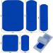 HypaPlast Blue Metal Detectable Plasters Assorted Sizes (Pack 100) - D7010 11297FA