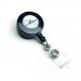 Durable Retractable Badge Reel for Name Badges Charcoal (Pack 10) 815258 11307DR