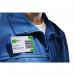 Durable Name Badge 54x90mm with Combi Clip Includes Blank Insert Cards Transparent (Pack 50) - 810119 11391DR