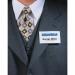 Durable Name Badge 54x90mm with Magnet Includes Blank Insert Cards Transparent (Pack 25) - 811719 11405DR