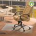 Ecotex Evolutionmat Enhanced Polymer Anti-Slip Office Chair Mat Floor Protector for Hard Floors 120 x 90cm Clear - UFCECO123648AEP 11413FL
