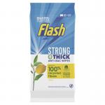 Flash Anti-Bacterial Large Wipes Lemon (pack 60 Large or 120 Small) - 0706127 11423CP
