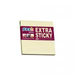 ValueX Extra Sticky Notes 76 x 76mm 90 Sheets Per Pad Yellow (Pack 12) - 21660-12 11444HP