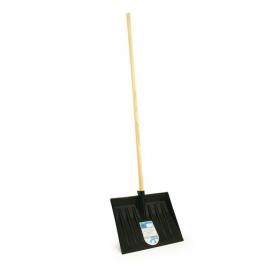 Plastic Snow Shovel With Wood Handle And Black Plastic Shovel 0108057 11450CP