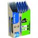 Pilot G-207 Retractable Gel Rollerball Pen 0.7mm Tip 0.39mm Line Blue Greenpack (Pack 12 + 12 Refills) - WLT556183 11487PT