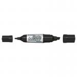 Pilot Begreen Twin Tip Permanent Marker Jumbo 1mm and 3.5-6.5mm Line Black (Pack 10) - 4902505324550 11585PT