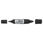 Pilot Begreen Twin Tip Permanent Marker Jumbo 1mm and 3.5-6.5mm Line Black (Pack 10) - 4902505324550 11585PT
