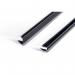 Durable Spine Bar A4 6mm for Binding Documents Holds Up To 60 Sheets Black (Pack 100) - 290101 11643DR