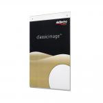 Deflecto A3 Portrait Wall Sign Holder Top Loading - 47201 11660DF