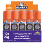 Elmers Glue Stick Dissapearing Purple 22g (Pack 10) - 2136614 11669NR