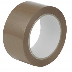ValueX Packaging Tape 48mmx66m Brown (Pack 6) - 245101836 11687RY