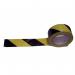 ValueX Lane Marking Tape 50mmx33m BlackYellow - 22134 11722RY